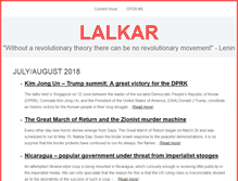 Tablet Screenshot of lalkar.org